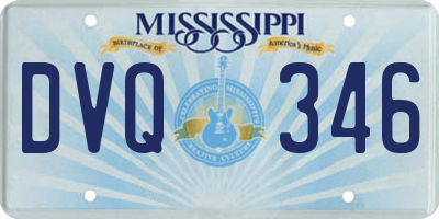 MS license plate DVQ346