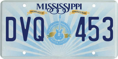 MS license plate DVQ453