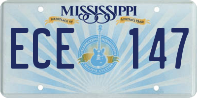 MS license plate ECE147