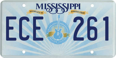 MS license plate ECE261