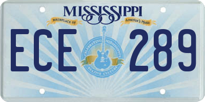 MS license plate ECE289