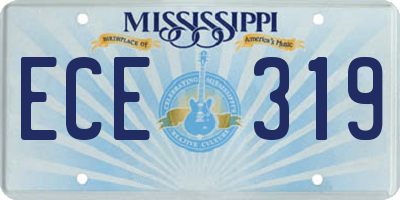 MS license plate ECE319
