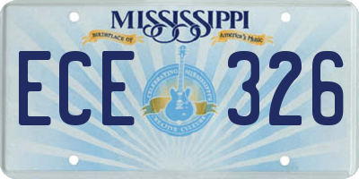 MS license plate ECE326