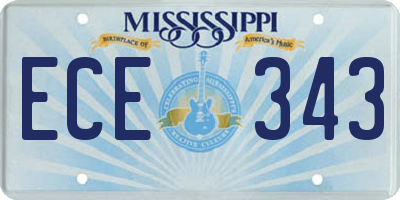 MS license plate ECE343