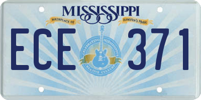 MS license plate ECE371