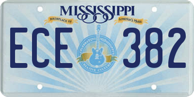 MS license plate ECE382