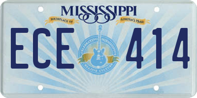 MS license plate ECE414