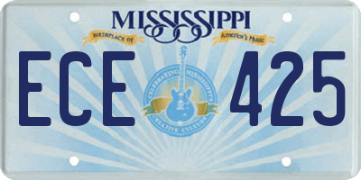 MS license plate ECE425