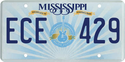 MS license plate ECE429