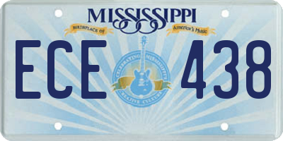 MS license plate ECE438