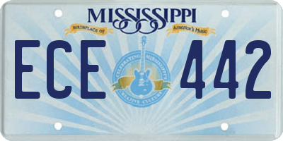 MS license plate ECE442