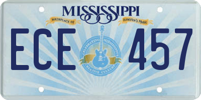 MS license plate ECE457