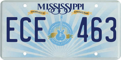 MS license plate ECE463