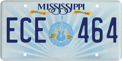 MS license plate ECE464