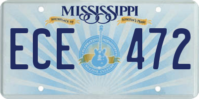 MS license plate ECE472