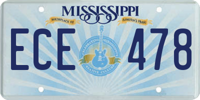MS license plate ECE478