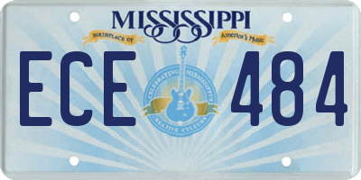 MS license plate ECE484