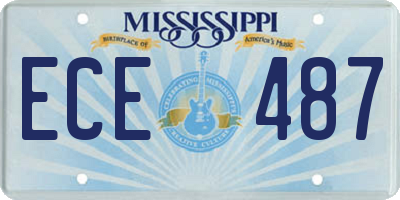 MS license plate ECE487
