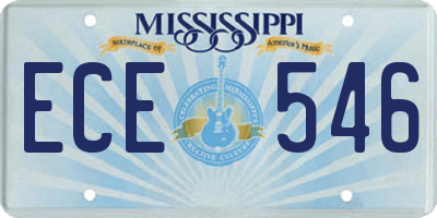 MS license plate ECE546
