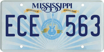 MS license plate ECE563