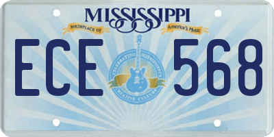 MS license plate ECE568
