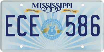 MS license plate ECE586