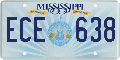 MS license plate ECE638
