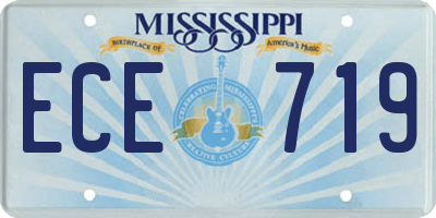 MS license plate ECE719