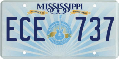 MS license plate ECE737