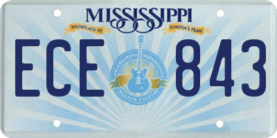 MS license plate ECE843
