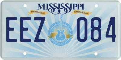 MS license plate EEZ084