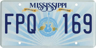 MS license plate FPQ169