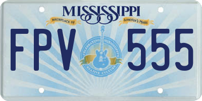 MS license plate FPV555