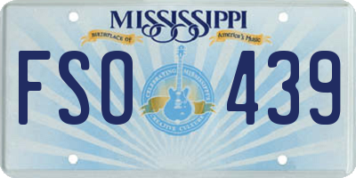 MS license plate FSO439