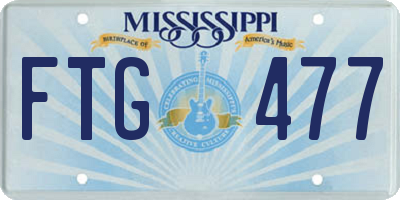 MS license plate FTG477