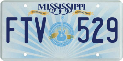 MS license plate FTV529
