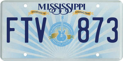 MS license plate FTV873