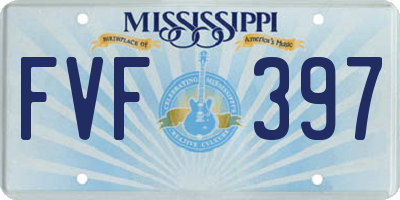 MS license plate FVF397