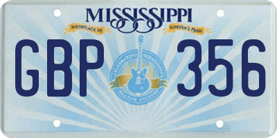 MS license plate GBP356