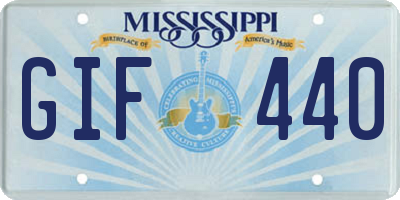 MS license plate GIF440