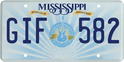 MS license plate GIF582
