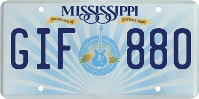 MS license plate GIF880