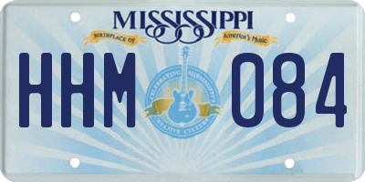 MS license plate HHM084