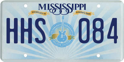 MS license plate HHS084