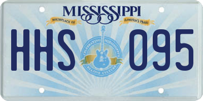 MS license plate HHS095