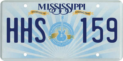MS license plate HHS159