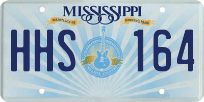 MS license plate HHS164