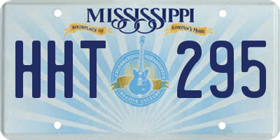 MS license plate HHT295