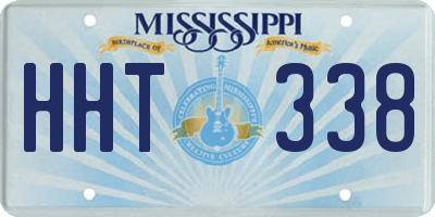 MS license plate HHT338