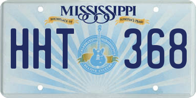 MS license plate HHT368